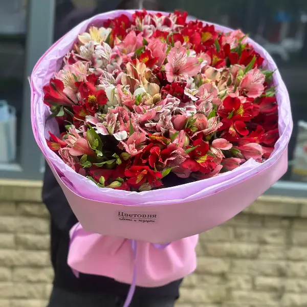  Букет из альстромерии "Джаз"