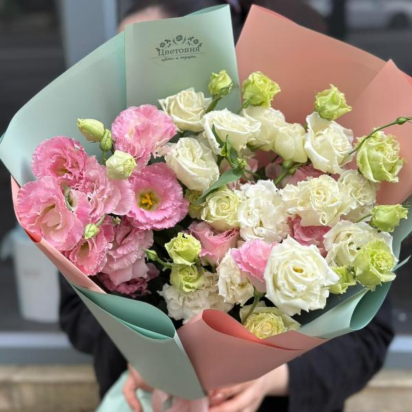 Букет из эустом "Воздушная симфония"