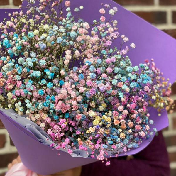 Букет из гипсофилы "Феерия"