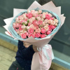 Букет из кустоых пионовидных роз "Ассоль"