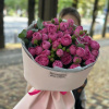 Букет из пионовидных кустовых роз "Pink"