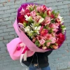Букет из альстромерии "Весеннее настроение"