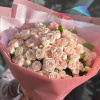 Букет из кустовой пионовидной розы " Наслаждение" 